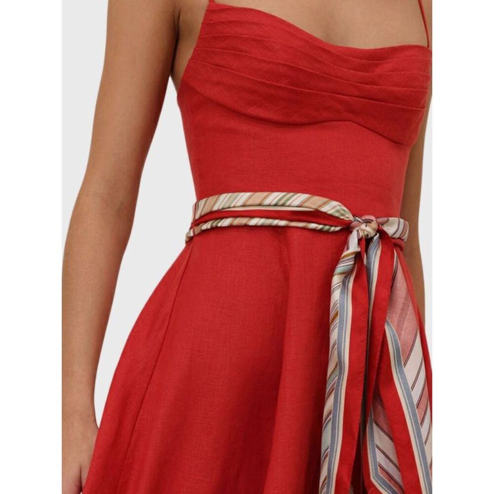 Zimmermann Women Midi Linen Dress Zimmermann - Picture 4 of 4